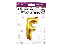 XFR45727 PALLONCINO MYLAR LETTERA -F