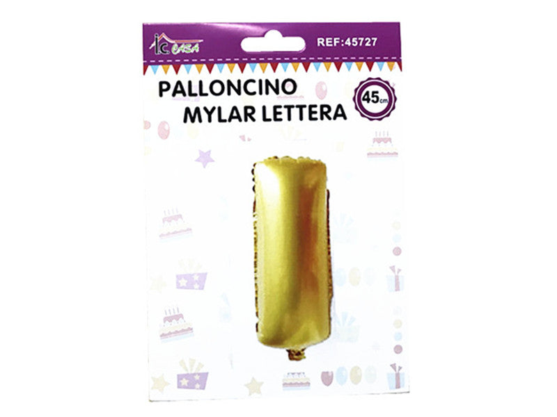 XFR45727 PALLONCINO MYLAR LETTERA -I