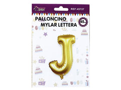 XFR45727 PALLONCINO MYLAR LETTERA -J
