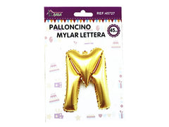 XFR45727 PALLONCINO MYLAR LETTERA -M