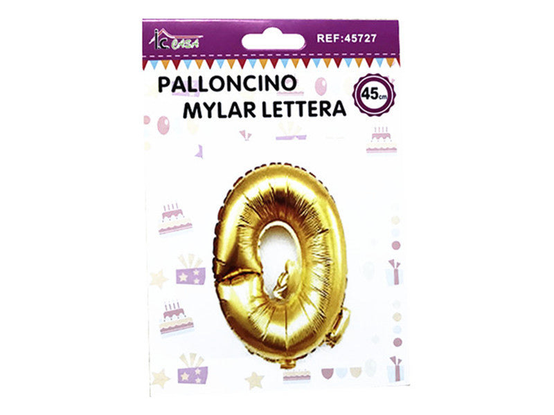 XFR45727 PALLONCINO MYLAR LETTERA -Q
