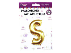 XFR45727 PALLONCINO MYLAR LETTERA -S