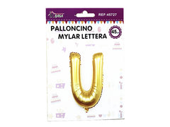 XFR45727 PALLONCINO MYLAR LETTERA -U