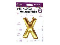 XFR45727 PALLONCINO MYLAR LETTERA -X