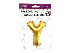 XFR45727 PALLONCINO MYLAR LETTERA -Y