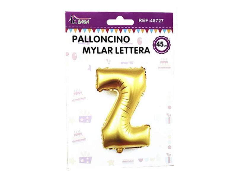 XFR45727 PALLONCINO MYLAR LETTERA -Z