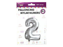 XFR45728 PALLONCINO MYLAR NUMERO -2
