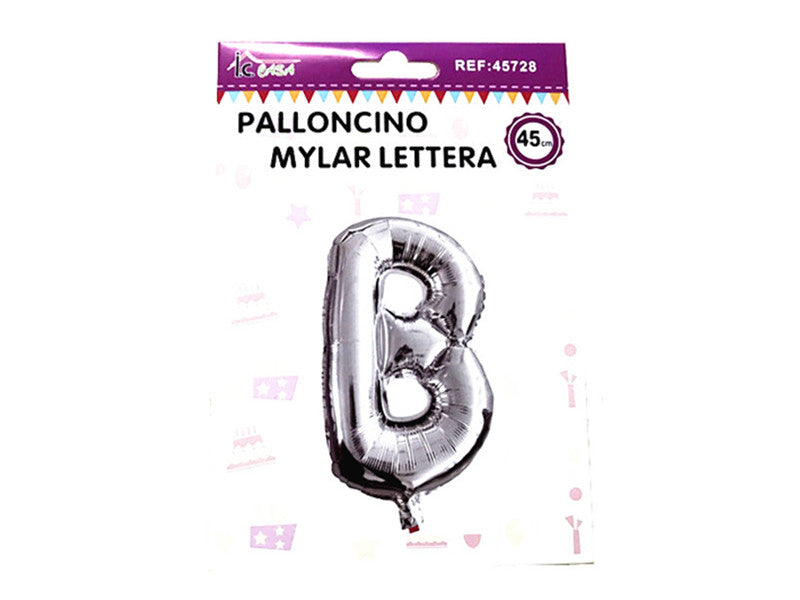 XFR45728 PALLONCINO MYLAR LETTERA -B