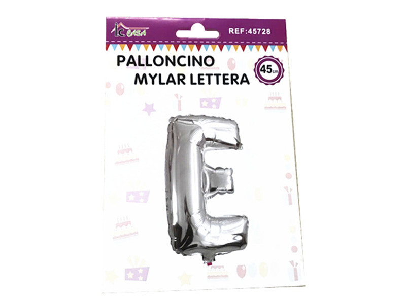 XFR45728 PALLONCINO MYLAR LETTERA -E