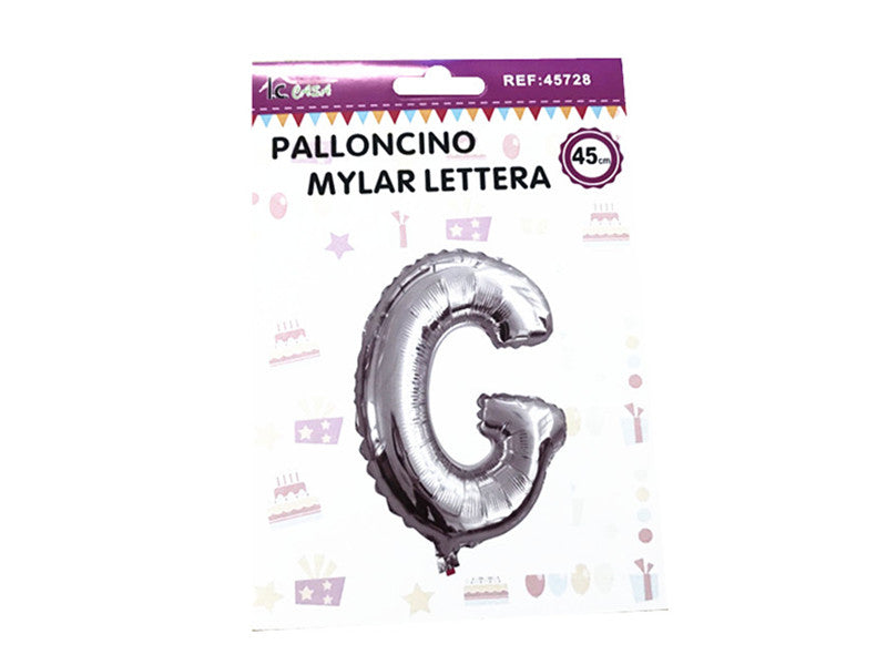 XFR45728 PALLONCINO MYLAR LETTERA -G