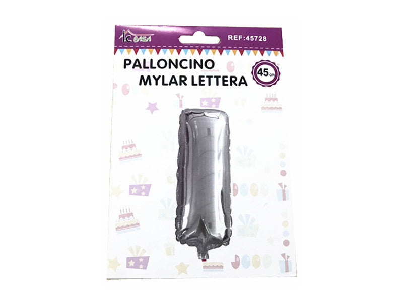 XFR45728 PALLONCINO MYLAR LETTERA -I
