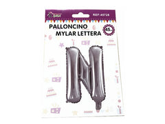 XFR45728 PALLONCINO MYLAR LETTERA -N