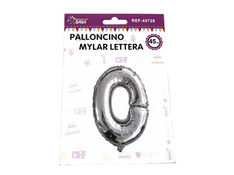 XFR45728 PALLONCINO MYLAR LETTERA -O