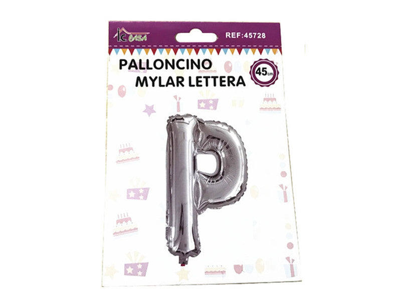 XFR45728 PALLONCINO MYLAR LETTERA -P