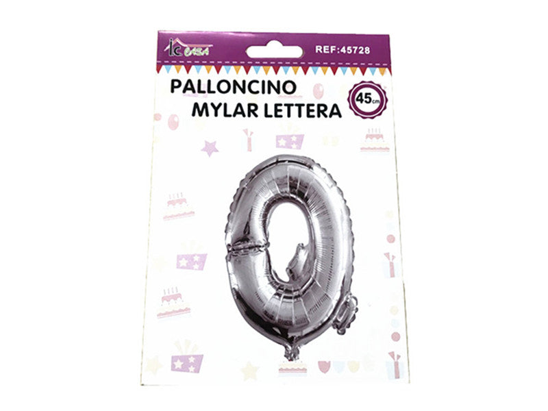XFR45728 PALLONCINO MYLAR LETTERA -Q