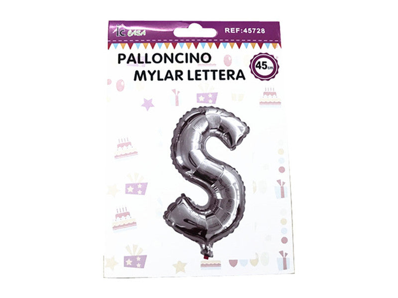 XFR45728 PALLONCINO MYLAR LETTERA -S