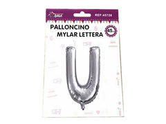 XFR45728 PALLONCINO MYLAR LETTERA -U