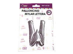XFR45728 PALLONCINO MYLAR LETTERA -W