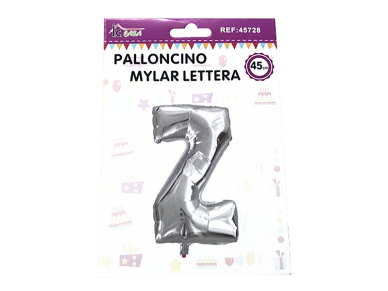 XFR45728 PALLONCINO MYLAR LETTERA -Z