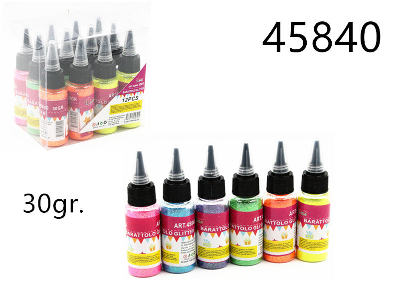 XFR45840 BARATTOLO GLITTER 30GR.ASS.