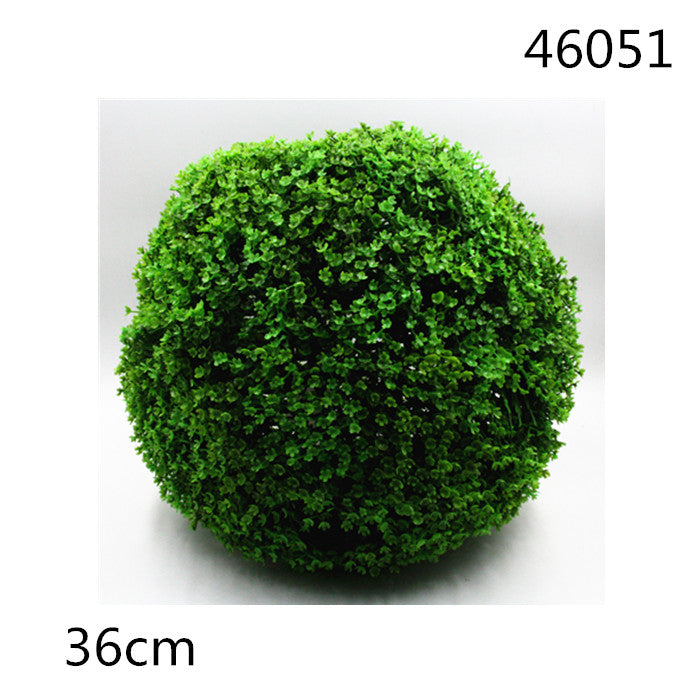 XFR46051 PALLA ERBA 36CM VERDE 2PZ
