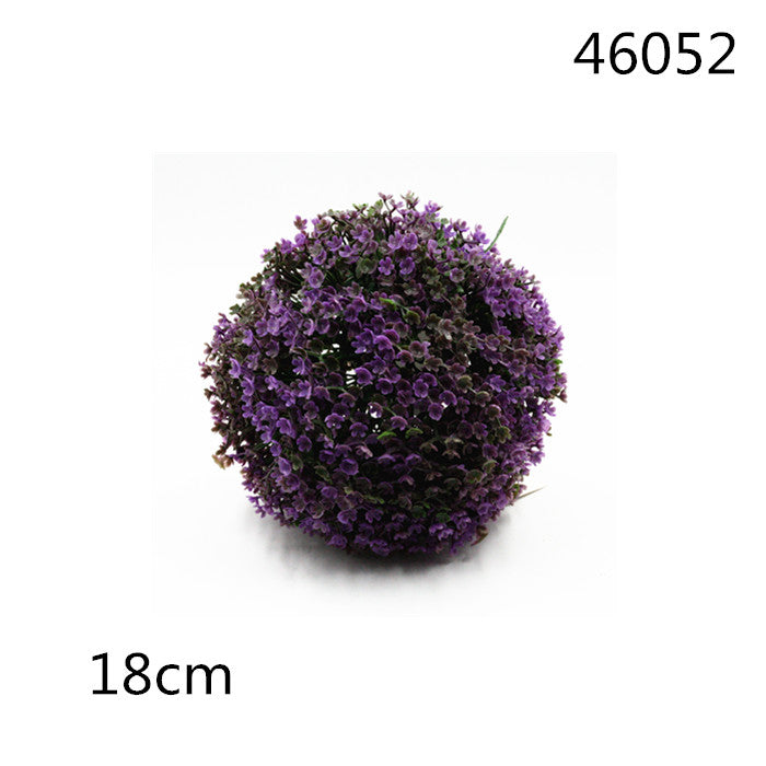 XFR46052 PALLA ERBA 18CM VIOLA 2PZ