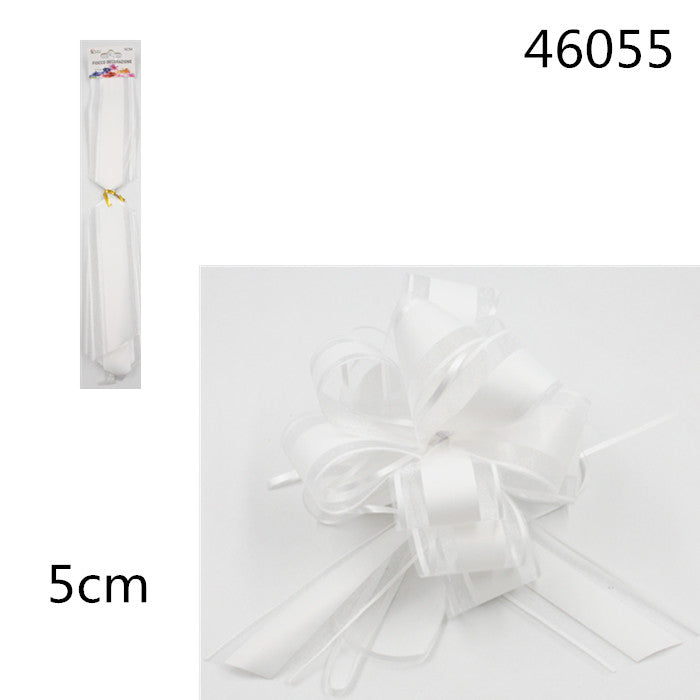 XFR46055 FIOCCO DECORAZIONE 5CM BIANCO