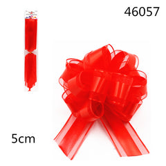 XFR46057 FIOCCO DECORAZIONE 5CM ROSSO