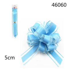 XFR46060 FIOCCO DECORAZIONE 5CM AZZURRO