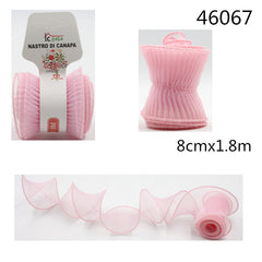 XFR46067 NASTRO DI CANAPA 8CM*1.8M