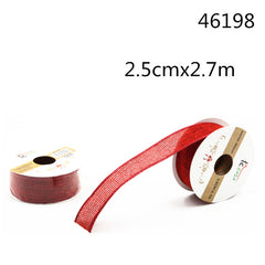 XFR46198 NASTRO REGALO 2.5CM*2.7M