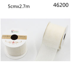 XFR46200 NASTRO REGALO 5CM*2.7M PANNA