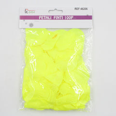 XFR46206 PETALI FINTI 100PZ GIALLO