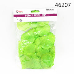 XFR46207 PETALI FINTI 100PZ VERDE