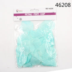 XFR46208 PETALI FINTI 100PZ TURCHESE
