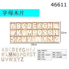 XFR46611 LETTERE IN LEGNO DA DECORARE