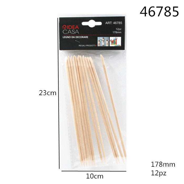XFR46785 LEGNO DA DECORARE 178MM 12PZ
