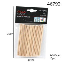 XFR46792 LEGNO DA DECORARE 5X100MM 15PZ