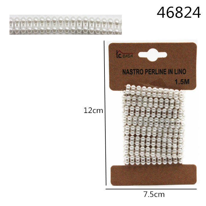 XFR46824 NASTRO PERLINE 1.5M