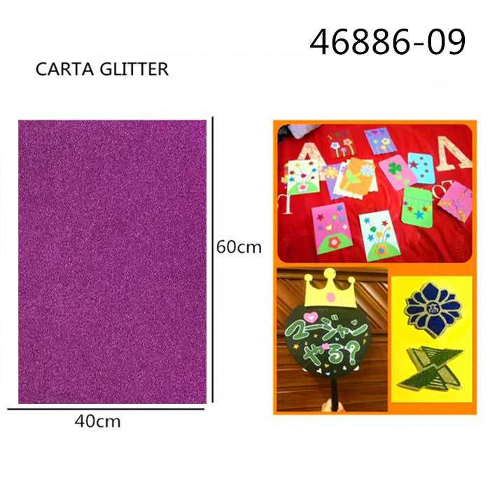 XFR46886 FOGLIO GLITTER 250GR.40X60CM Äµµ¤É«