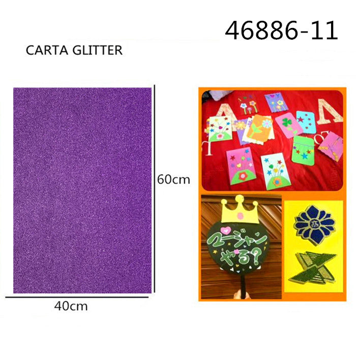 XFR46886 FOGLIO GLITTER 250GR.40X60CM ×ÏÂÞÀ¼
