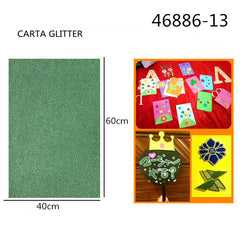 XFR46886 FOGLIO GLITTER 250GR.40X60CM ËÉ°ØÂÌ