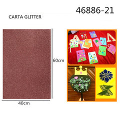 XFR46886 FOGLIO GLITTER 250GR.40X60CM Æ·ºìÉ«