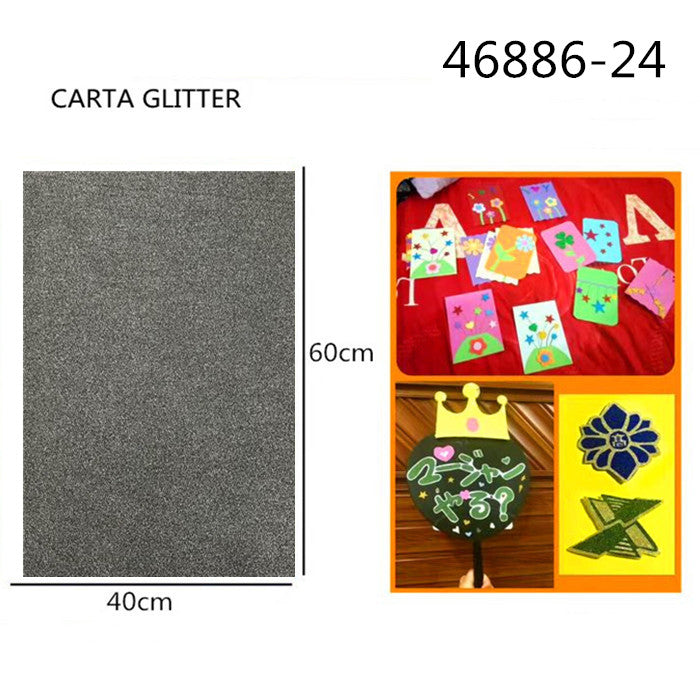 XFR46886 FOGLIO GLITTER 250GR.40X60CM »ÒÉ«
