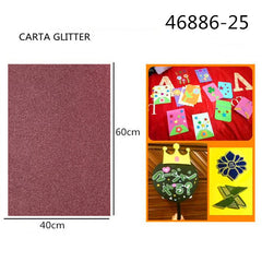 XFR46886 FOGLIO GLITTER 250GR.40X60CM º£ÌÄÉ«