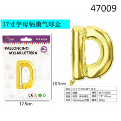 XFR47009 PALLONCINO MYLAR ORO