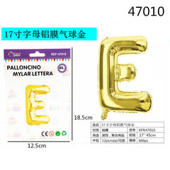 XFR47010 PALLONCINO MYLAR ORO