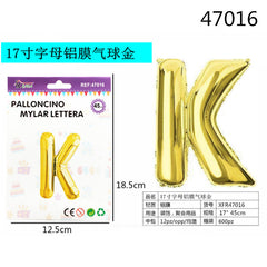 XFR47016 PALLONCINO MYLAR ORO