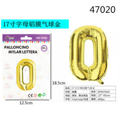 XFR47020 PALLONCINO MYLAR ORO
