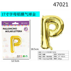 XFR47021 PALLONCINO MYLAR ORO